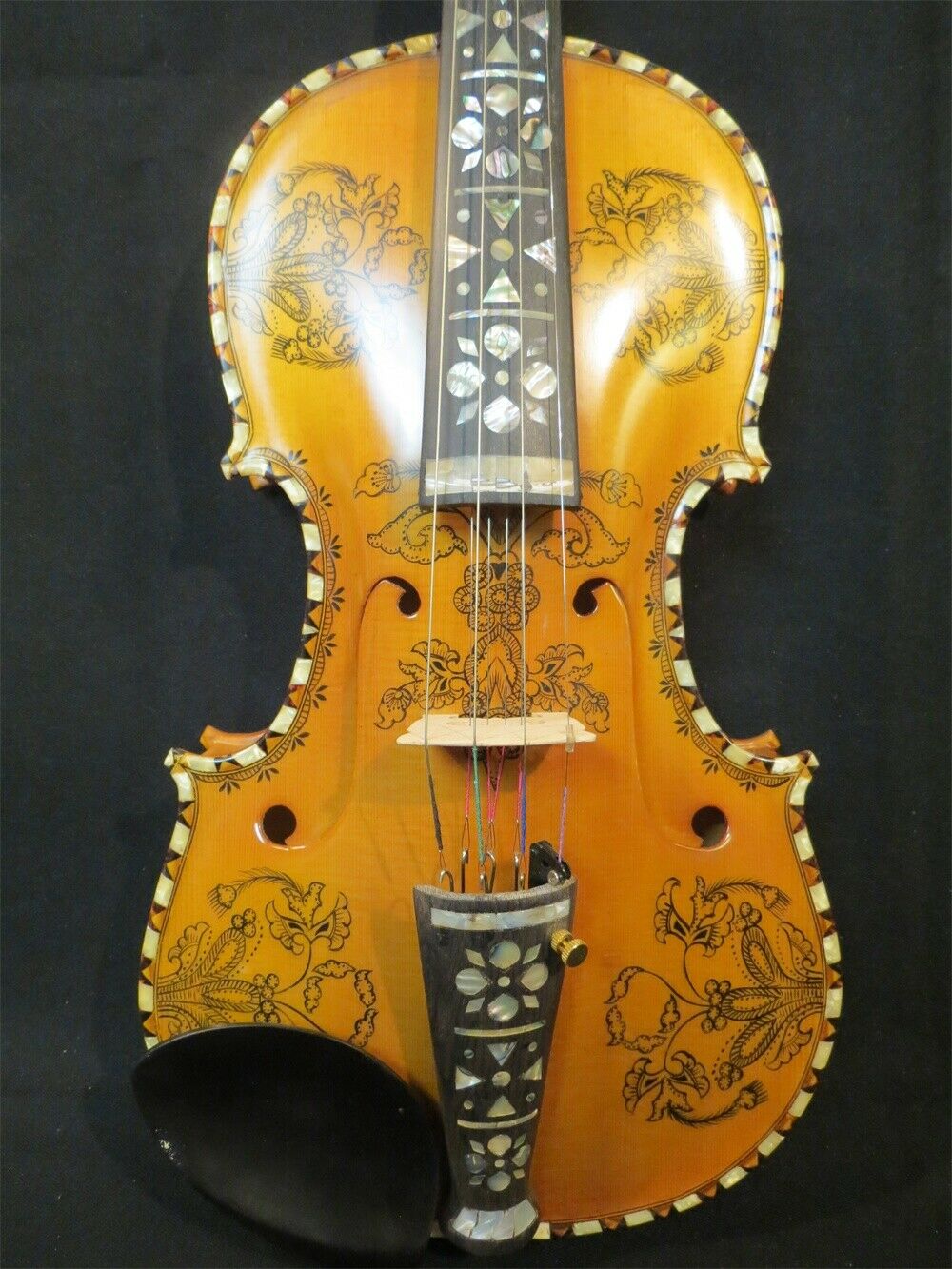 Musical Instrument Fiddle - 4/4 ハーダンゲル・フィドル ノルウェー製バイオリンコピー # 14728 -