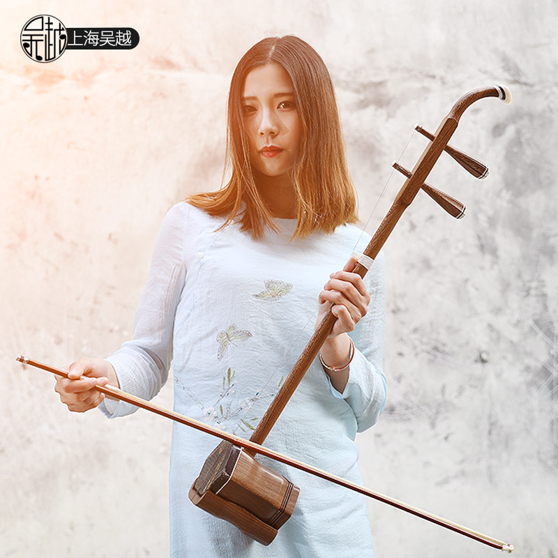Musical Instrument Book - 中国の民族弦楽器、胡琴フラットロッド、プロ用音楽アクセサリー、英語の本付き弦弓、高品質