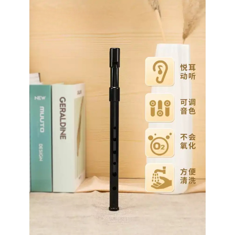 Tin Whistle Flute - ユニバース食料品店 ホイッスルハイD ティンフルート レコーダー 初心者用 6穴レコーダー