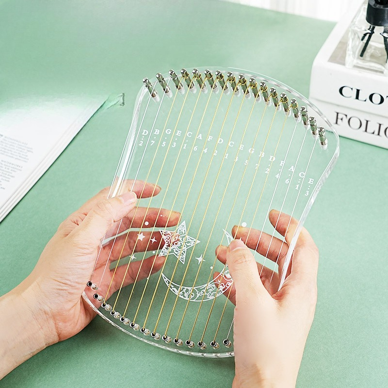 Musical Instrument Of Keyboard - 17弦カリンバ サウンドヒーリング 初心者向けカリンバ 瞑想 子供用親指ピアノ プロフェッショナルキーボード