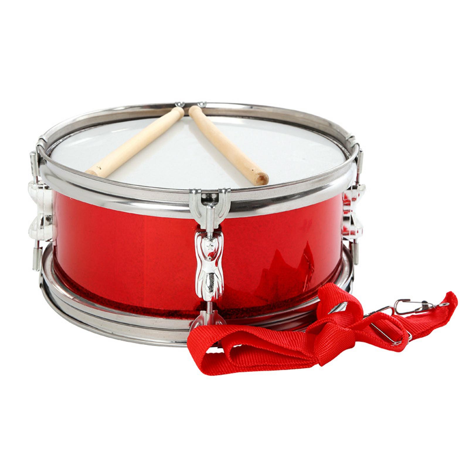 Musical Instrument Project - 子供のための調整可能なストラップ付きsnareドラム、パーセンタイル楽器、音楽、ドラム学習、初心者、子供、男の子、女の子、11インチ
