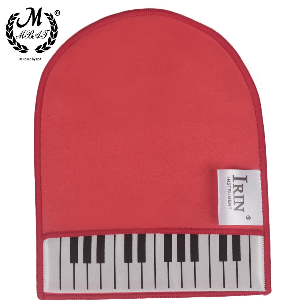 Musical Instrument Of Keyboard - Mバットピアノクリーニングクロス、キーボードデザインのワイプグローブ、楽器ダスター、ケアツール、高品質
