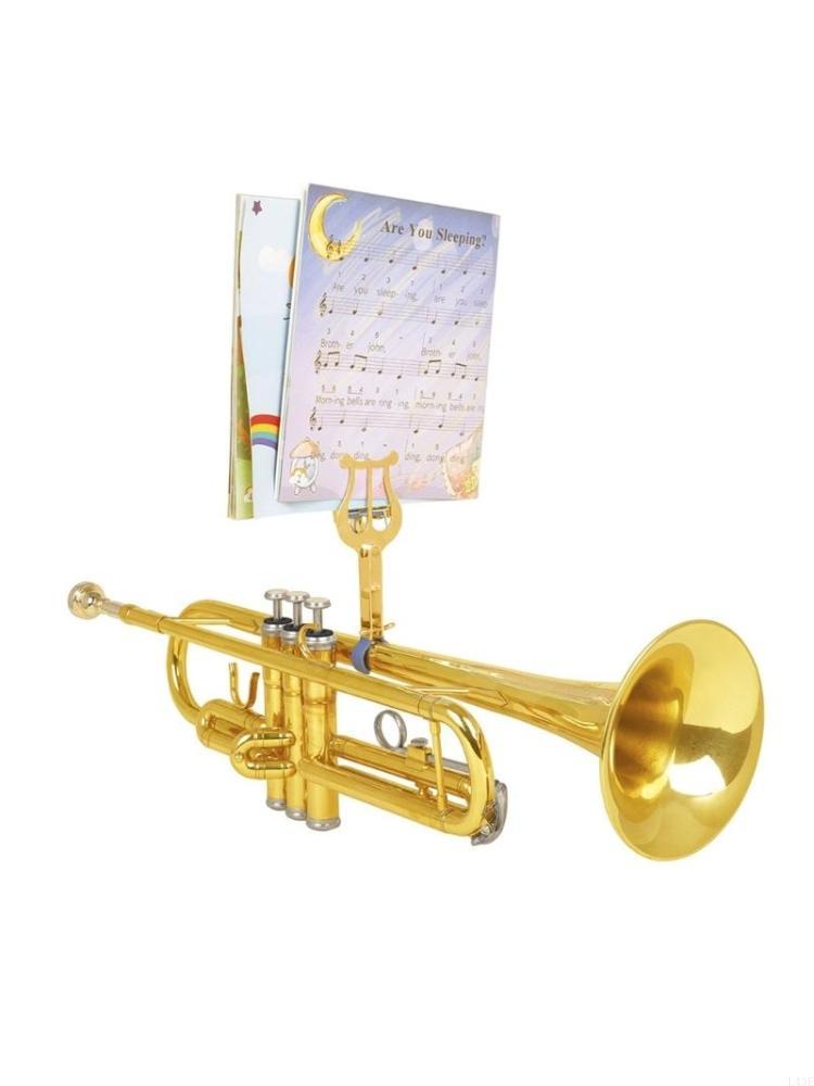 Musical Instrument Book - トランペット楽譜クリップ 楽譜クリップ トランペット譜面ホルダー 譜面台