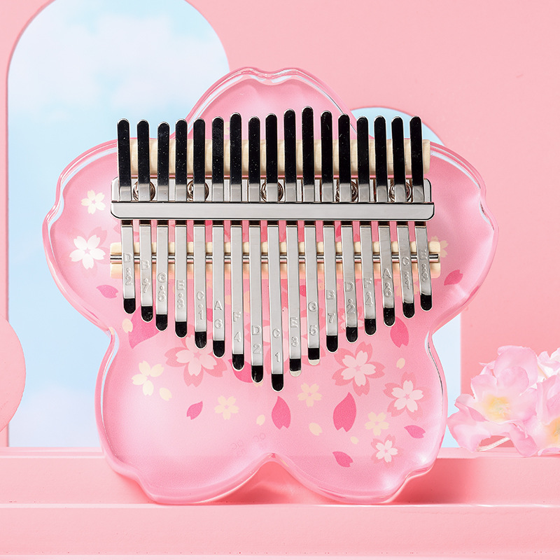 Musical Instrument Of Keyboard - アクリルカリンバプロフェッショナル大人初心者カリンバ子供瞑想親指ピアノポータブルキーボード楽器
