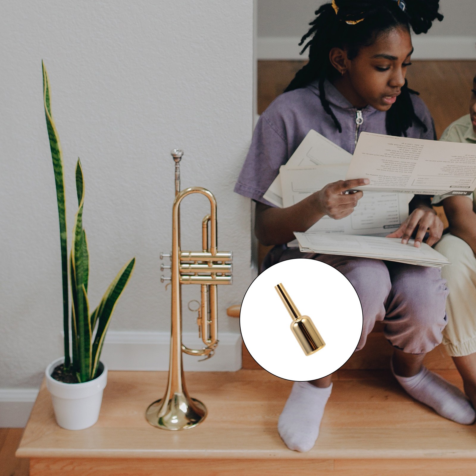 金メッキトランペットマウスピース繊細な楽器ユーフォニアムヘビ - Musical Instrument Euphonium のレビューと価格