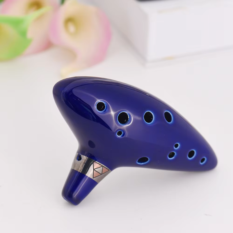 12穴オカリナ セラミック製アルトC管 フルート管楽器 歌詞 - Musical Instrument Book のレビューと価格