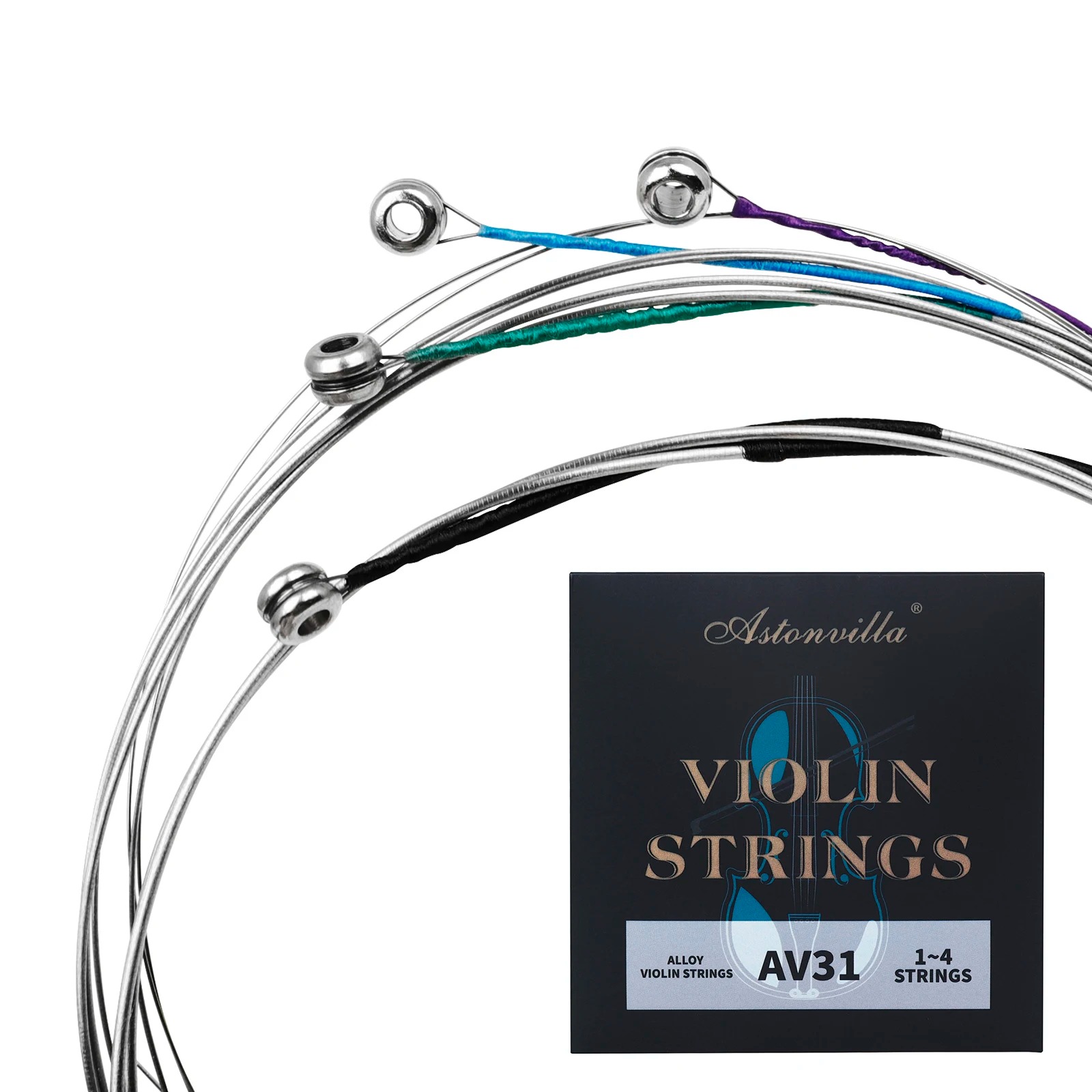 アストンヴィラ バイオリン弦 4/4 プロフェッショナルバイ - Musical Instrument Fiddle のレビューと価格