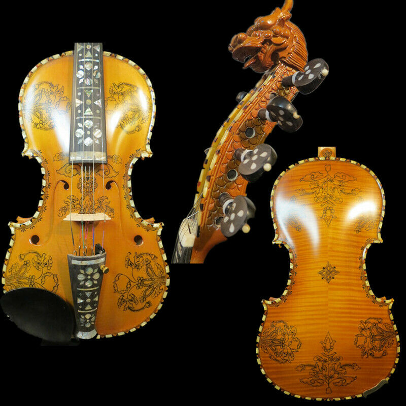 4/4 ハーダンゲル・フィドル ノルウェー製バイオリンコピー - Musical Instrument Fiddle のレビューと価格