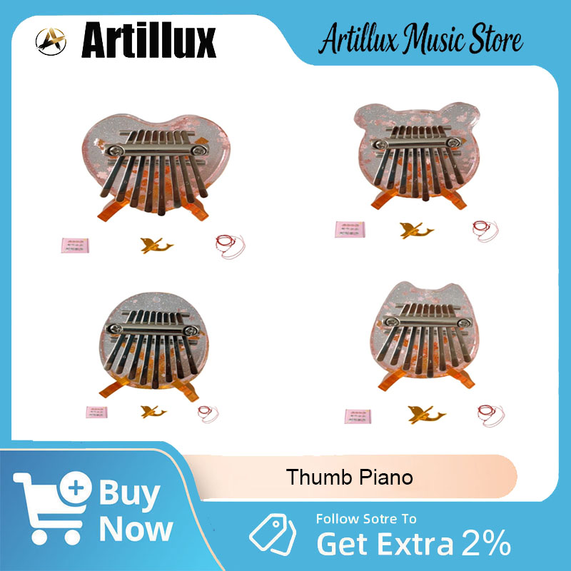 Artillux サムピアノ 新品、高品質 8 キー アクリ - Musical Instrument Kids のレビューと価格