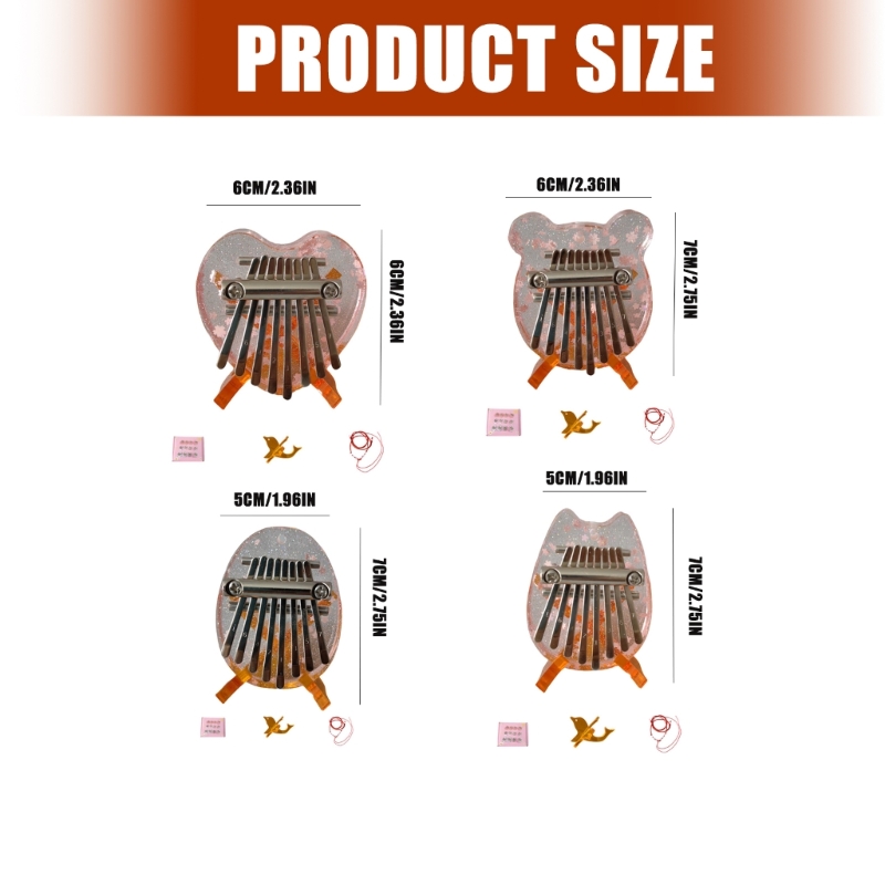Artillux サムピアノ 新品、高品質 8 キー アクリ - Musical Instrument Kids のレビューと価格
