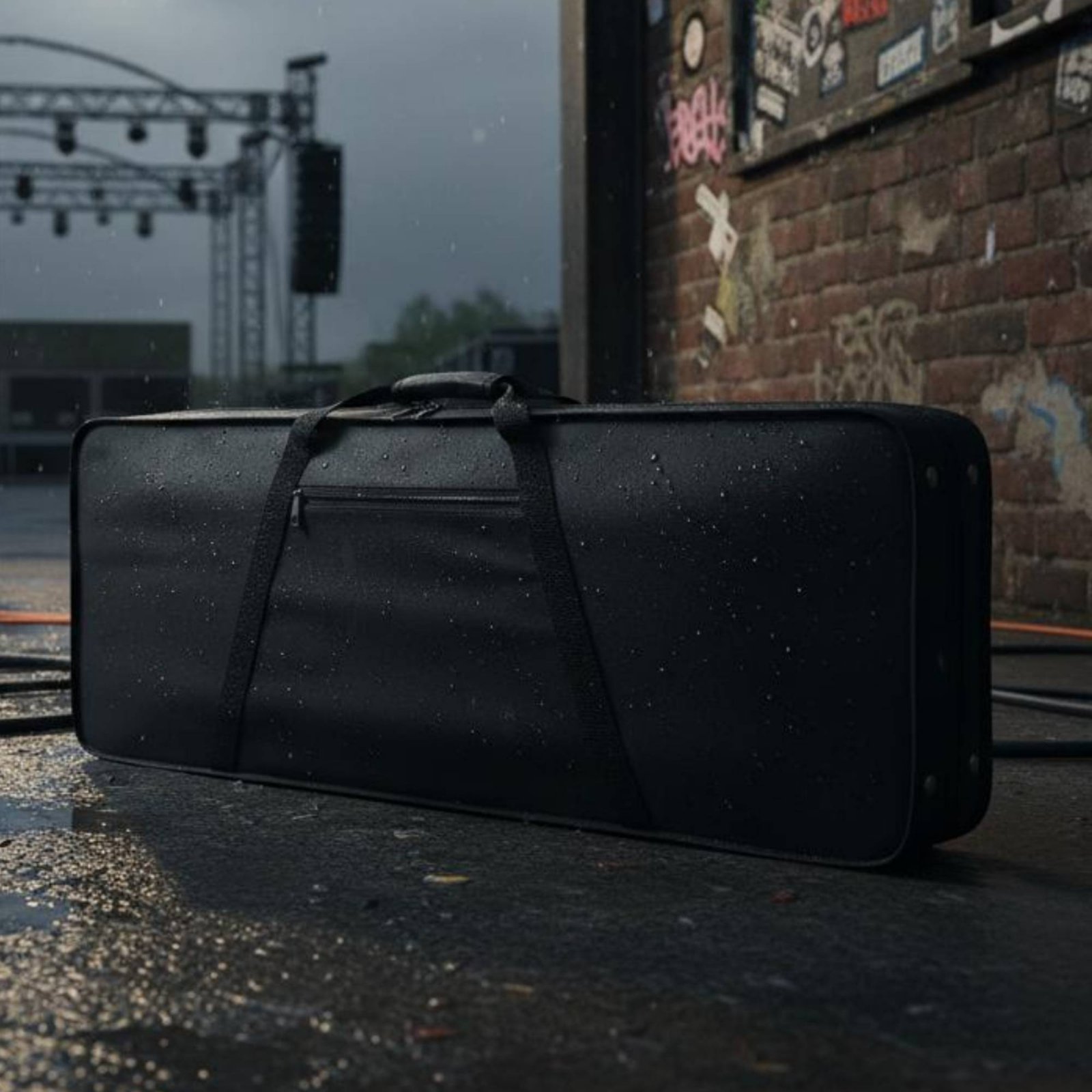 軽量フォームギターケース防水長方形ギターキャリングケース楽器 - Musical Instrument Music のレビューと価格