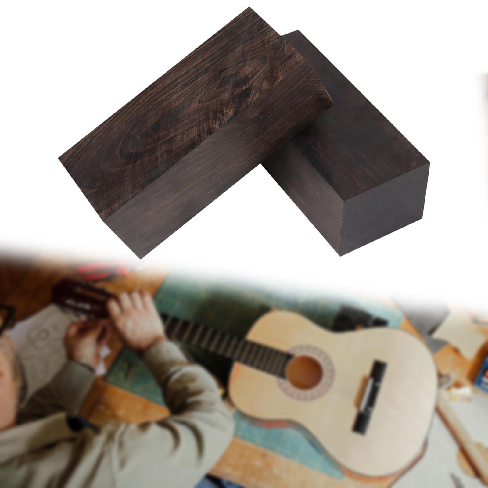 黒檀材ハードウッドプレート DIY楽器ギターブリッジノブブラ - Musical Instrument Project のレビューと価格