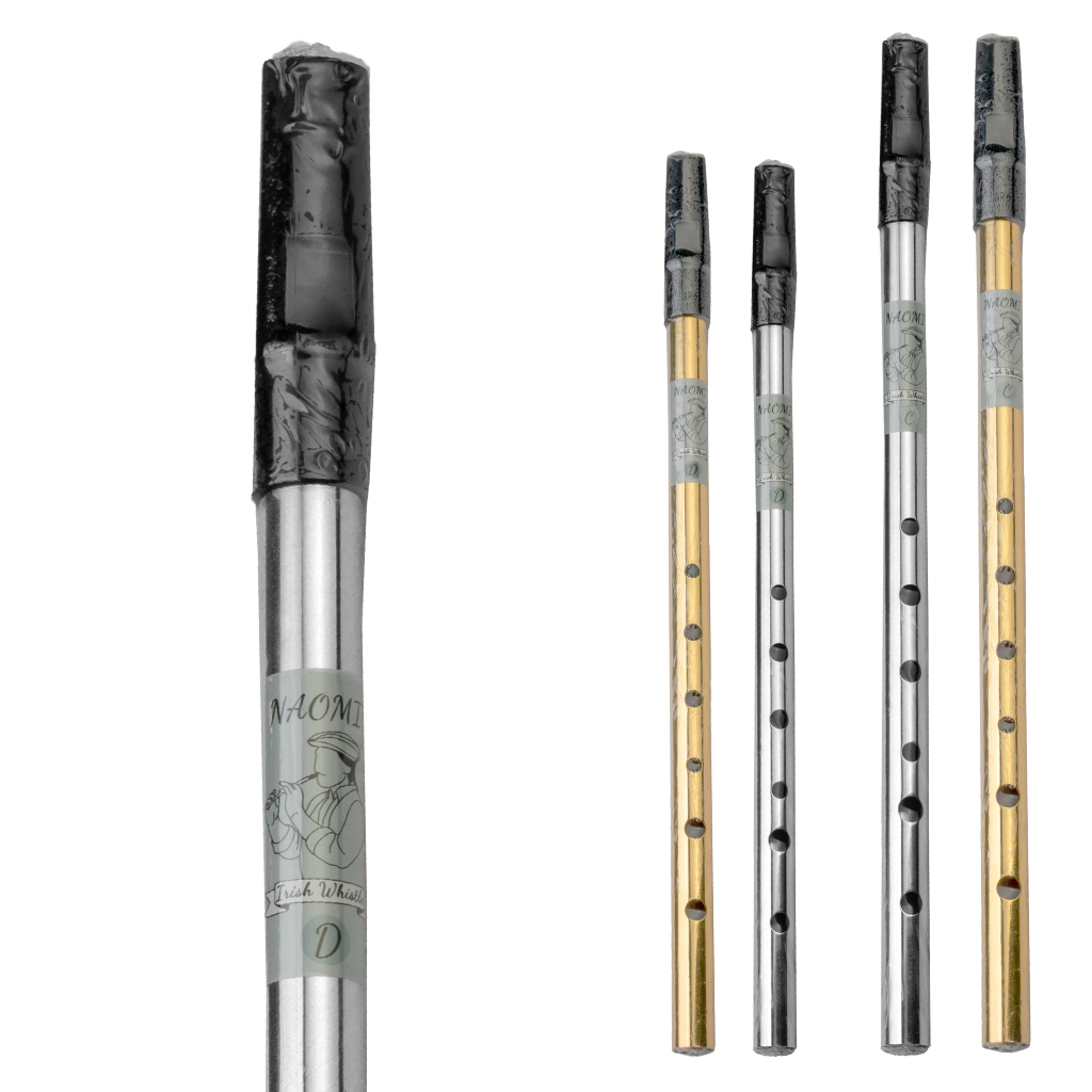 ナオミ錫笛dキー真鍮アイルランド笛英語flageolet 6 - Tin Whistle Flute のレビューと価格