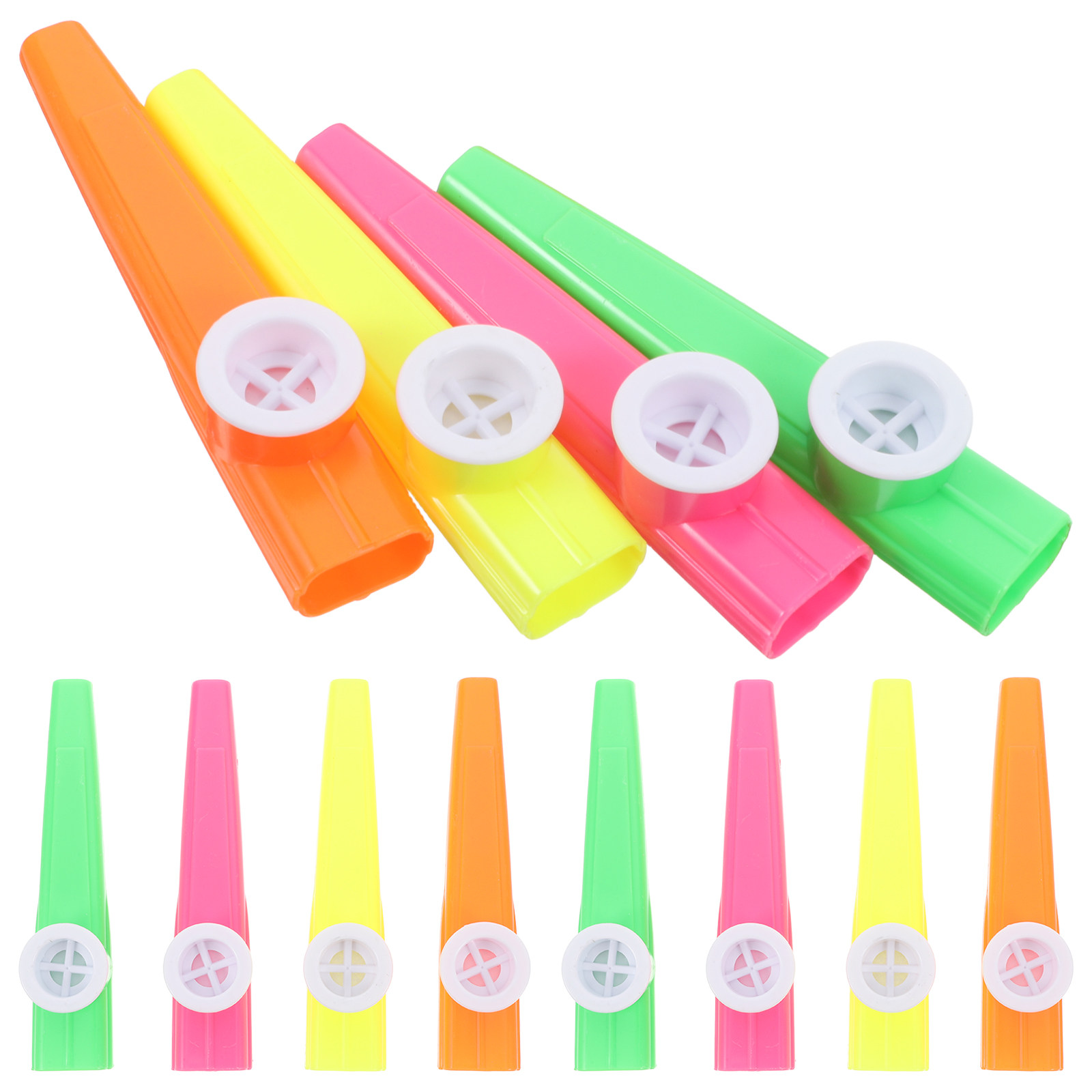 24個入り プラスチック製カズー 各種カラー 軽量 ポータブ - Musical Instrument Kids のレビューと価格