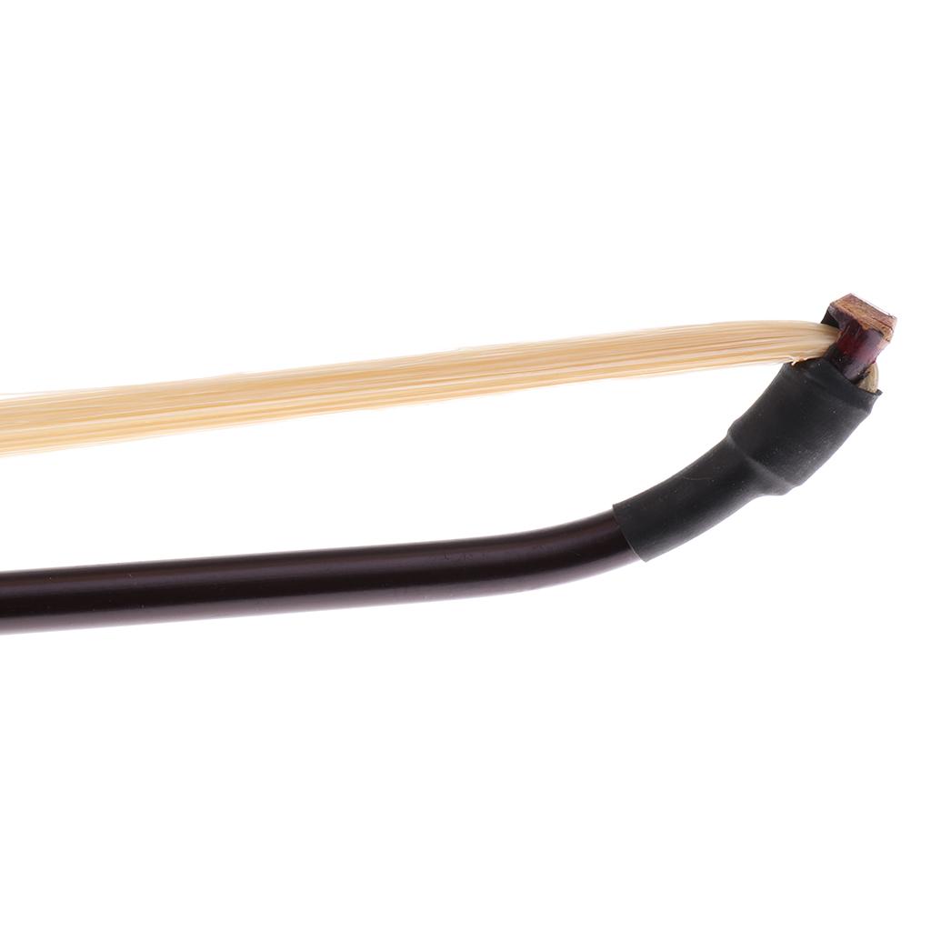 高品質バイオリン弓毛黒檀素材楽器交換用バイオリン、ビオラ、チ - Violin Musical Instrument のレビューと価格