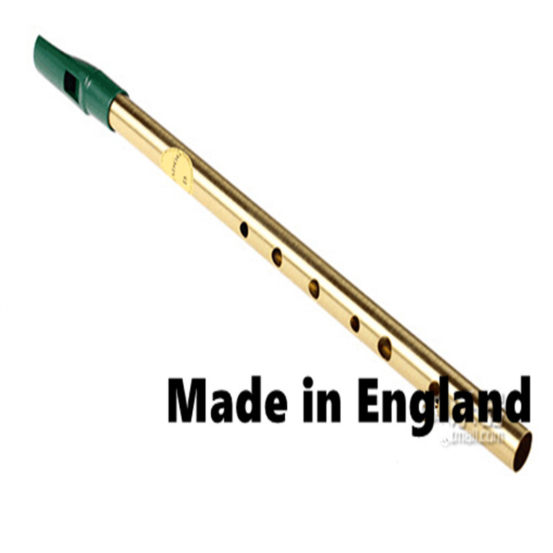 真鍮アイリッシュホイッスルフルート Feadog D キーブ - Tin Whistle Flute のレビューと価格