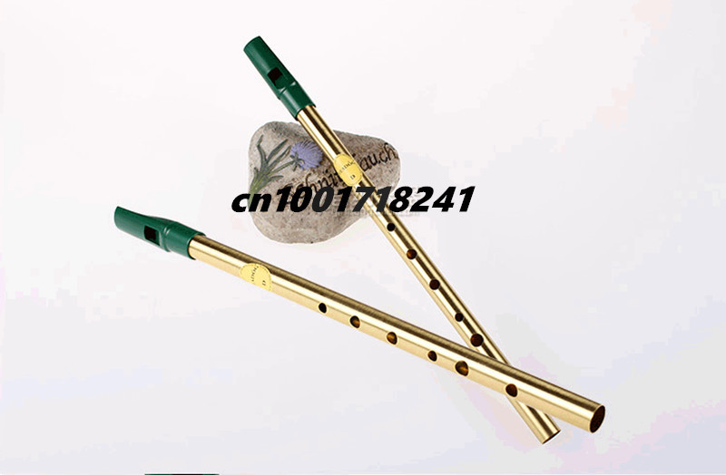 真鍮アイリッシュホイッスルフルート Feadog D キーブ - Tin Whistle Flute のレビューと価格