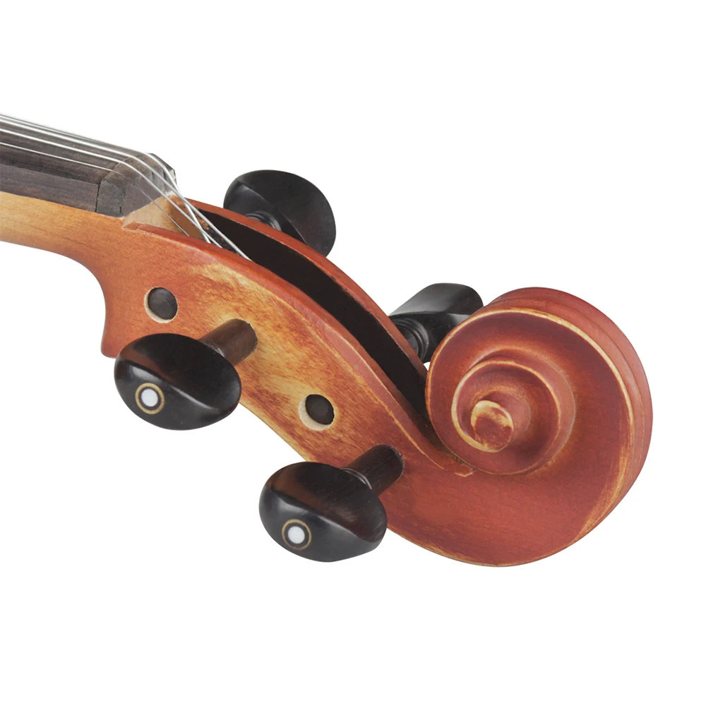 4 ピース/セットバイオリンチューニングペグチューナー黒檀バ - Musical Instrument Fiddle のレビューと価格