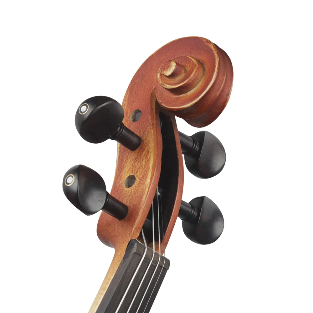 4 ピース/セットバイオリンチューニングペグチューナー黒檀バ - Musical Instrument Fiddle のレビューと価格