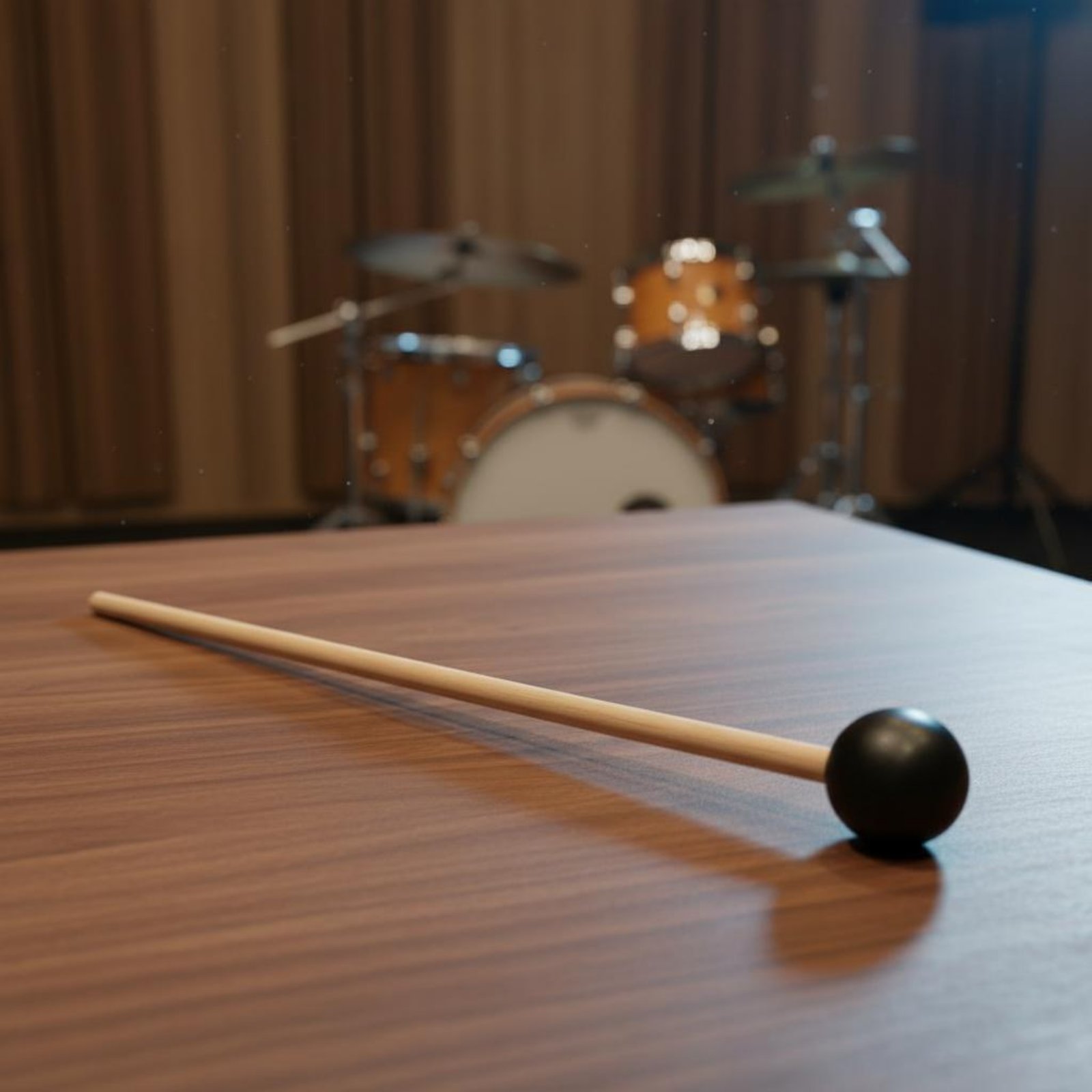 2ピースブラックヘッドマレット 長持ちするボールヘッドマレッ - Musical Instrument Long のレビューと価格