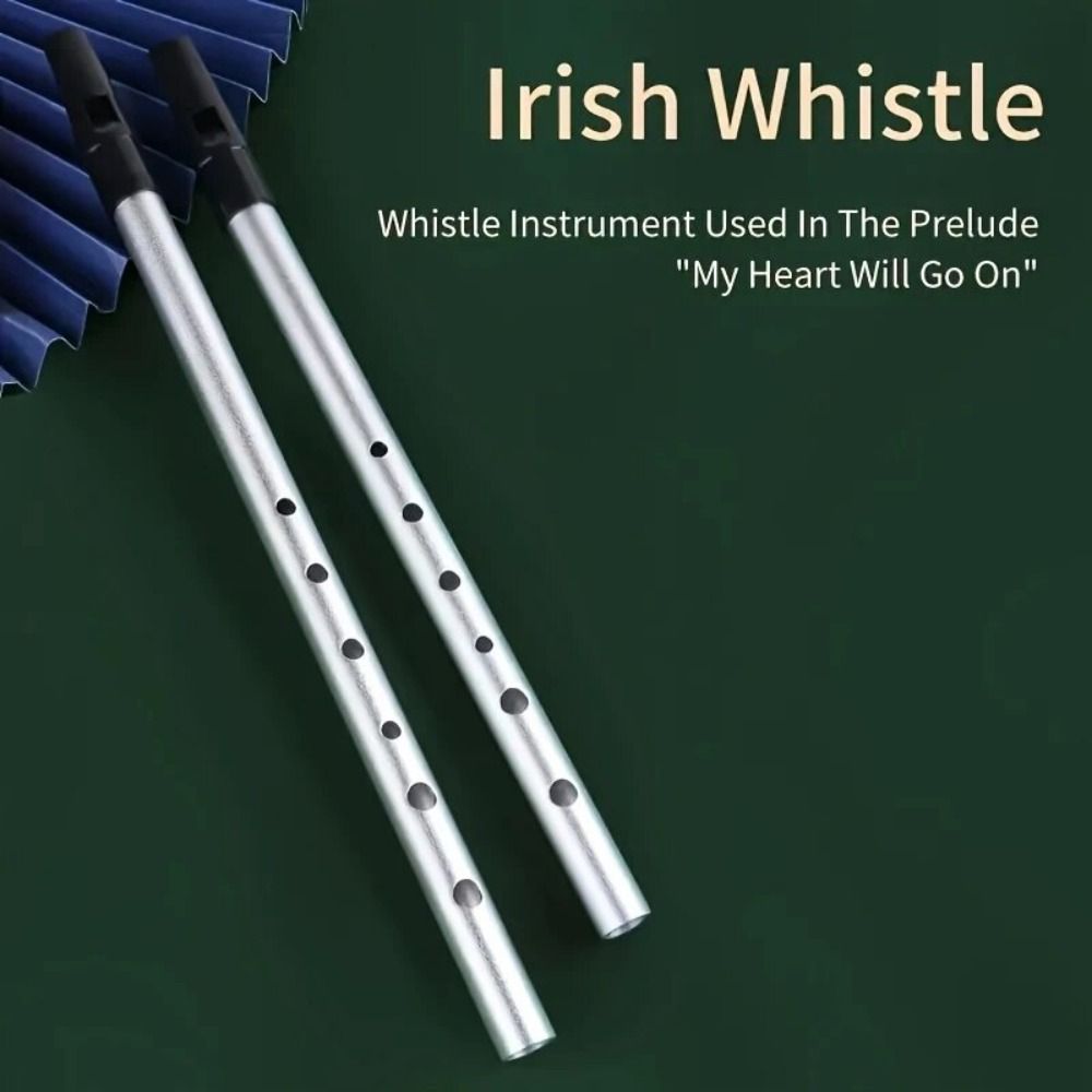 C/Dキー イリッシュホイッスル フルート 6穴 簡単学習  - Tin Whistle Flute のレビューと価格