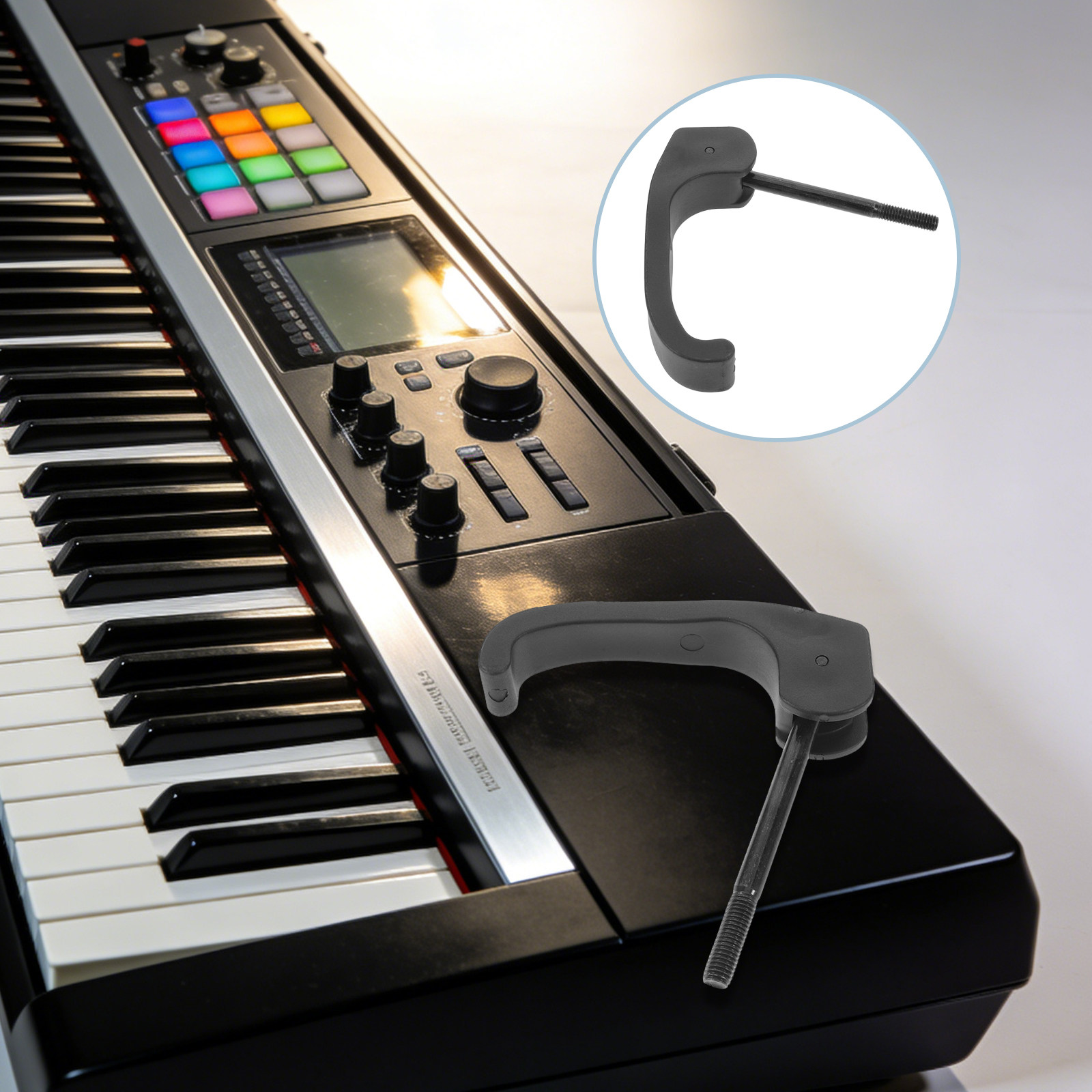 電子ピアノキーボードスタンド調整ノブ人間工学に基づいたハンド - Musical Instrument Of Keyboard のレビューと価格