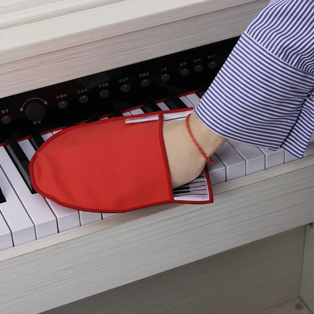 Mバットピアノクリーニングクロス、キーボードデザインのワイプ - Musical Instrument Of Keyboard のレビューと価格