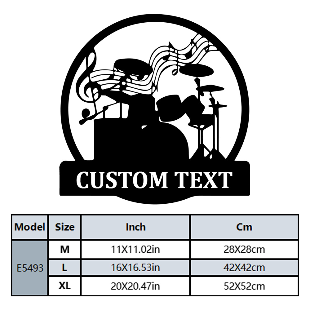 1PC クリエイティブ楽器カスタマイズ可能な名前ビニール自己 - Musical Instrument Name のレビューと価格