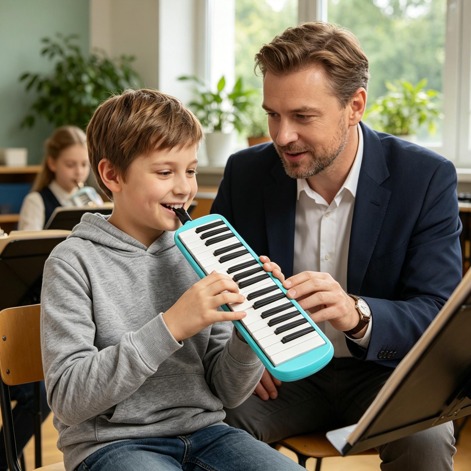 32 キーメロディカ 32 キービギナーポータブルキーボード - Musical Instrument Long のレビューと価格