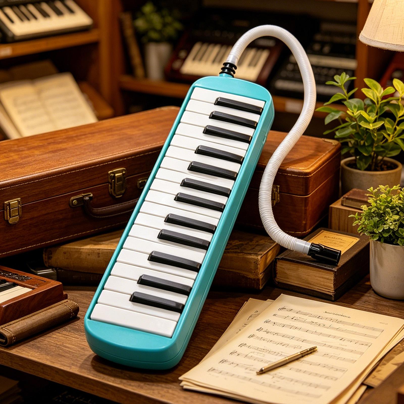 32 キーメロディカ 32 キービギナーポータブルキーボード - Musical Instrument Long のレビューと価格