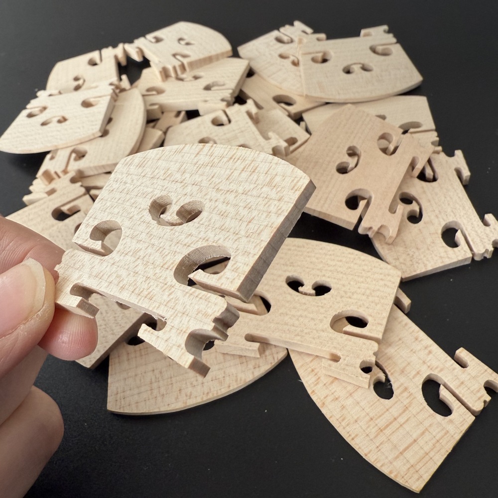 バイオリンブリッジフィドルメープルウッド 4/4-3/4-1 - Musical Instrument Fiddle のレビューと価格