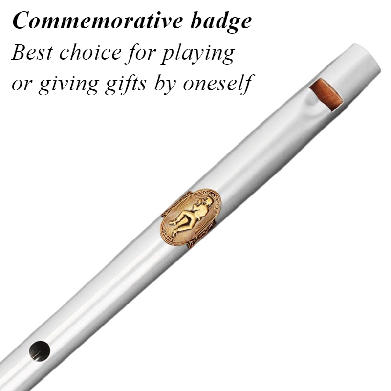 D/Cキー ティンホイッスル 学生 初心者 ポータブル レコ - Tin Whistle Flute のレビューと価格