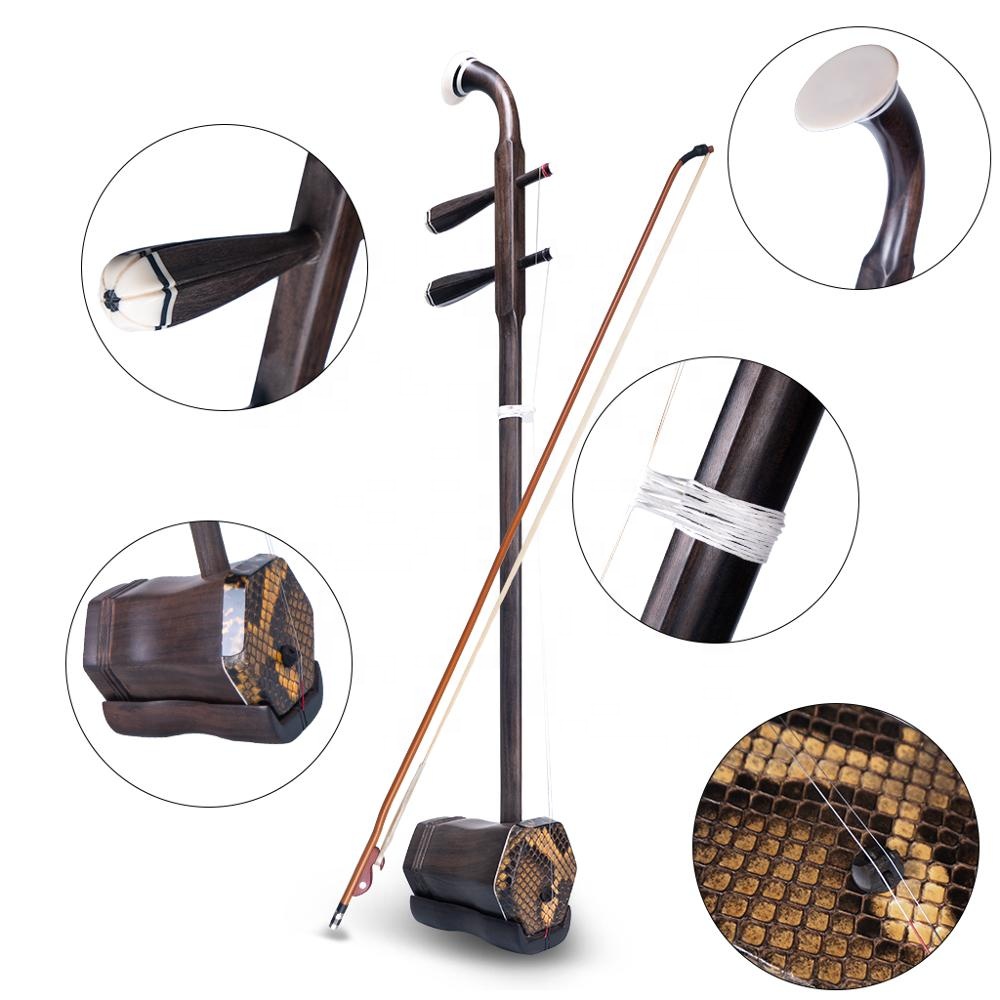 上級二胡奏者向け マスター級 老紫檀二胡 2弦 中国笛 手作 - Musical Instrument Fiddle のレビューと価格