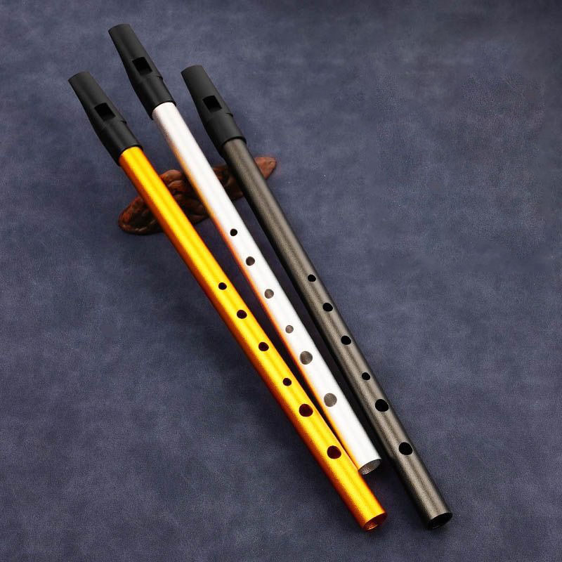 6穴ペニーホイッスル学生プロフェッショナルプレイティンホイッ - Tin Whistle Flute のレビューと価格